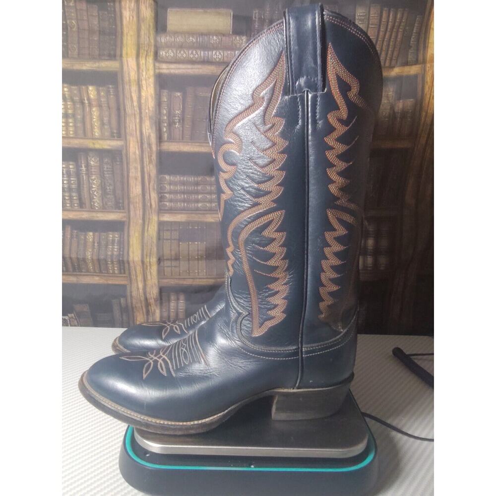 Justin Blue Boots Mens 6 D - Gem display picture 1